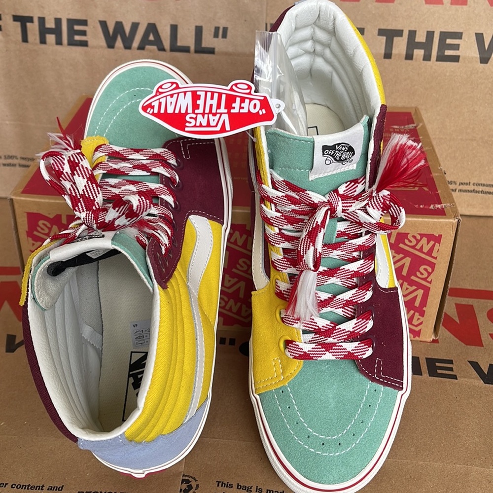 Vans Sk8-Hi Fryd Laces Crmdemnthmshmlw sneakers Men’s - Picture 13 of 16